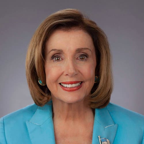Nancy Pelosi - Speaker Emerita of the U.S. House of Representatives and U.S. Representative from California